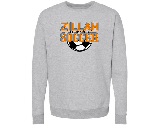 zillah soccer crewneck sweathshirt